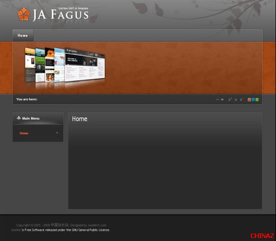 Joomla ja_fagus模板