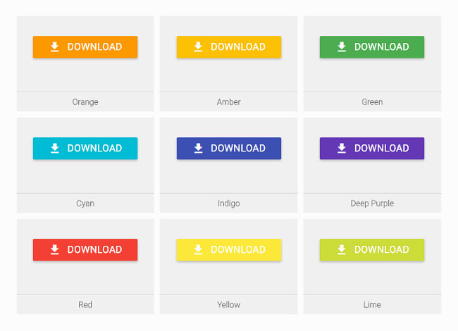 CSS3 Material风格按钮特效