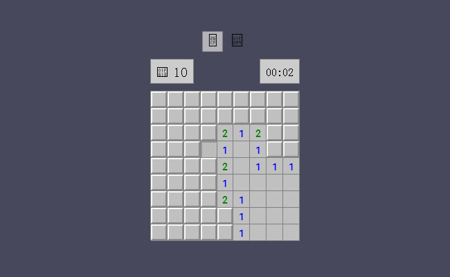 css3仿window系统扫雷游戏代码