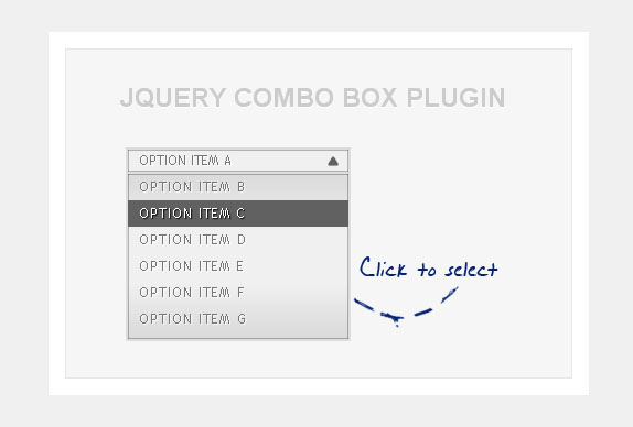 jquery UI元素滚动组合框