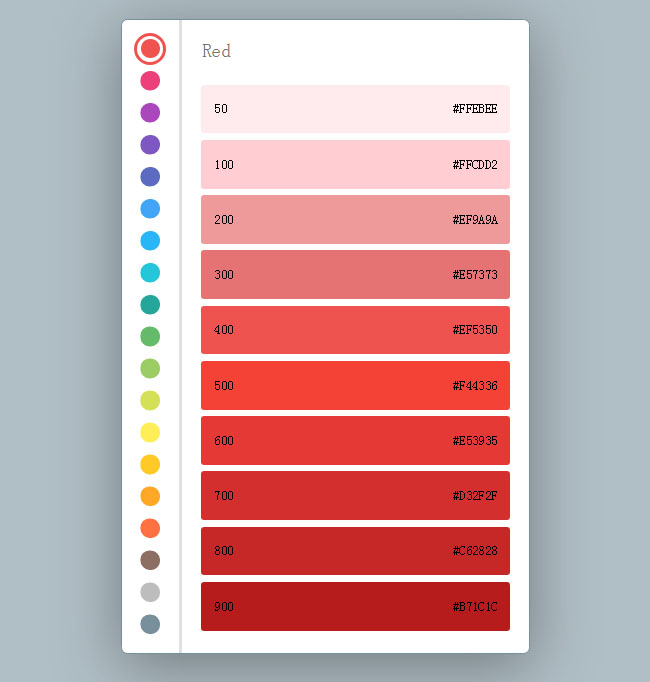 HTML5 CSS3颜色选取器代码