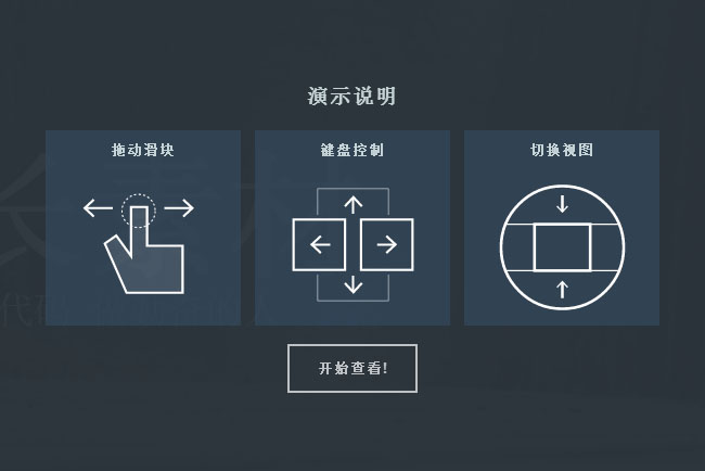 键盘按键控制的全屏相册