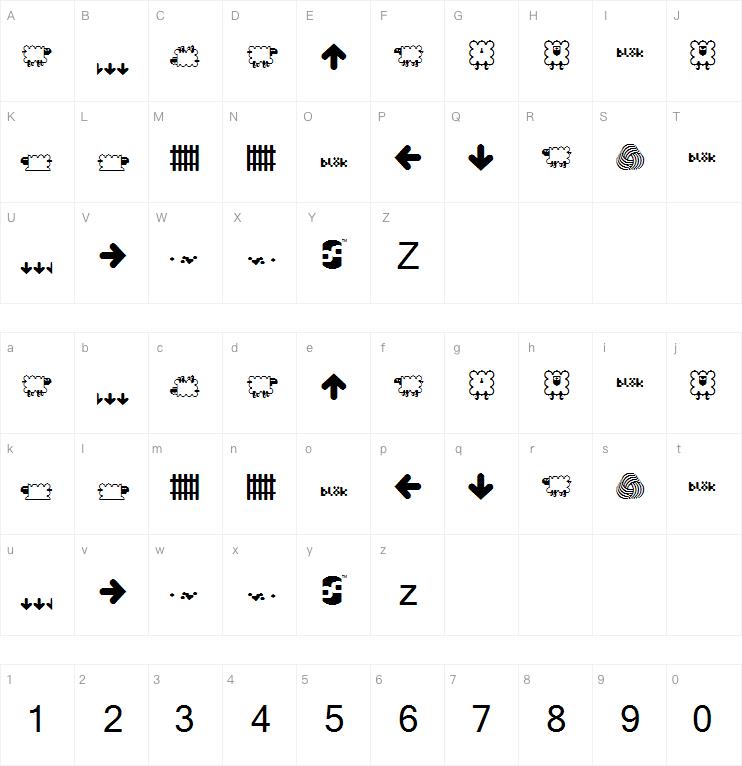 Bdflossy字体