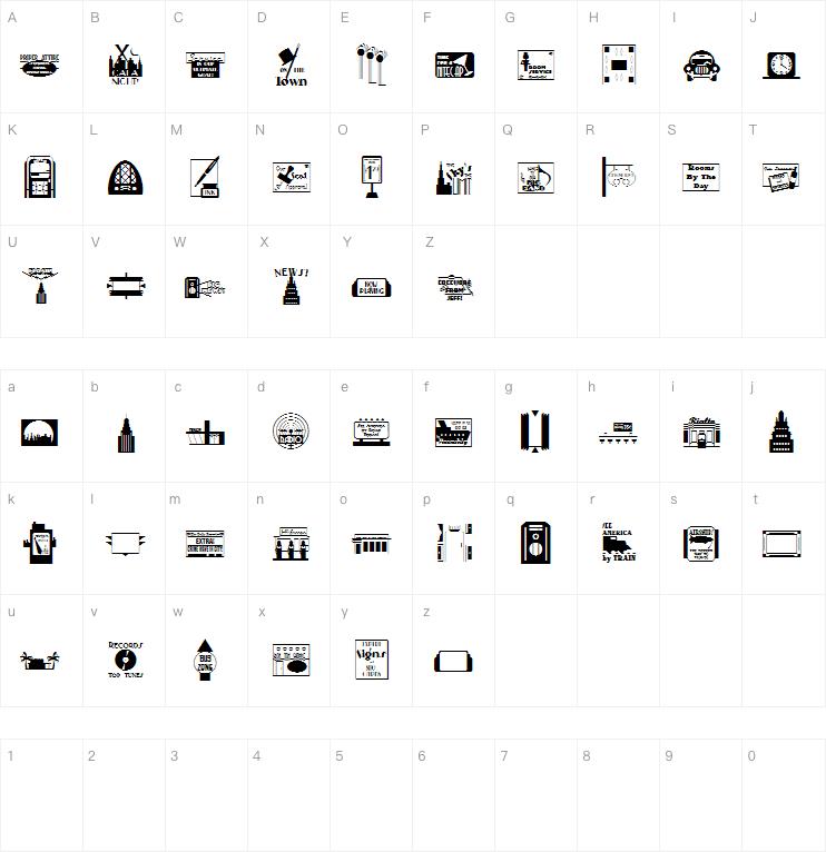 Decopics字体