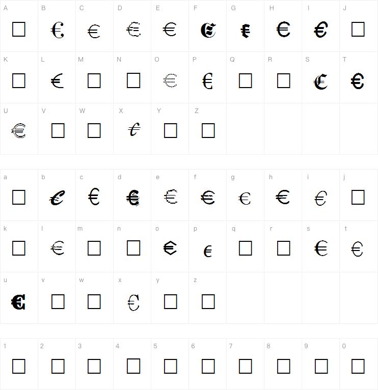 Eurocollection字体