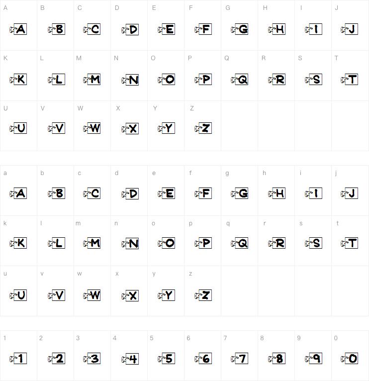 Flshcards字体