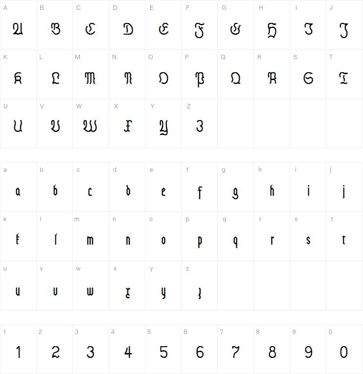 Fraktmod字体