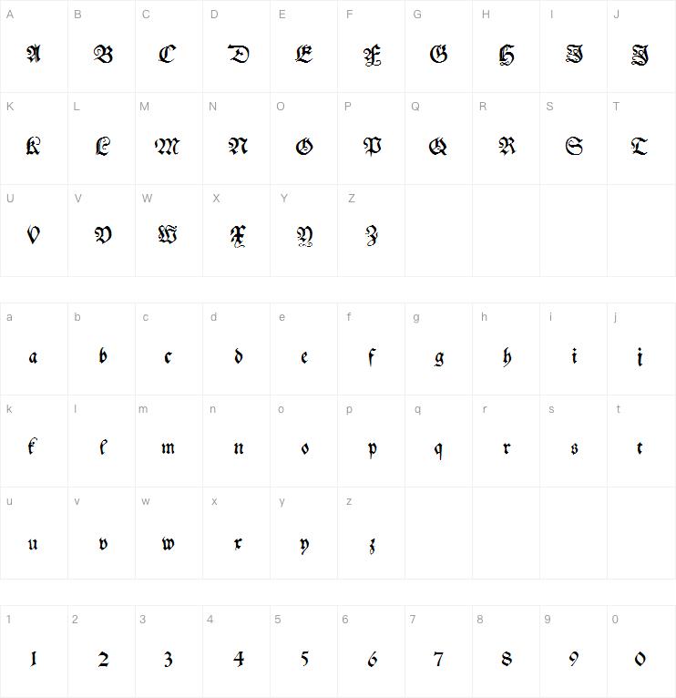 Myelectronicschwa字体