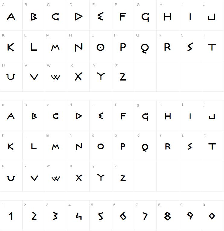 Olympus字体