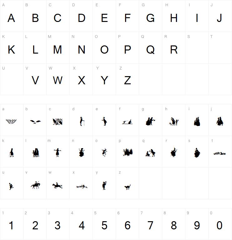 Rackhamholidayorn字体