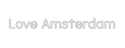 Love Amsterdam Sans Outline