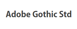 Adobe Gothic Std B