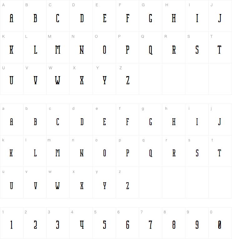 Nordin slab字体