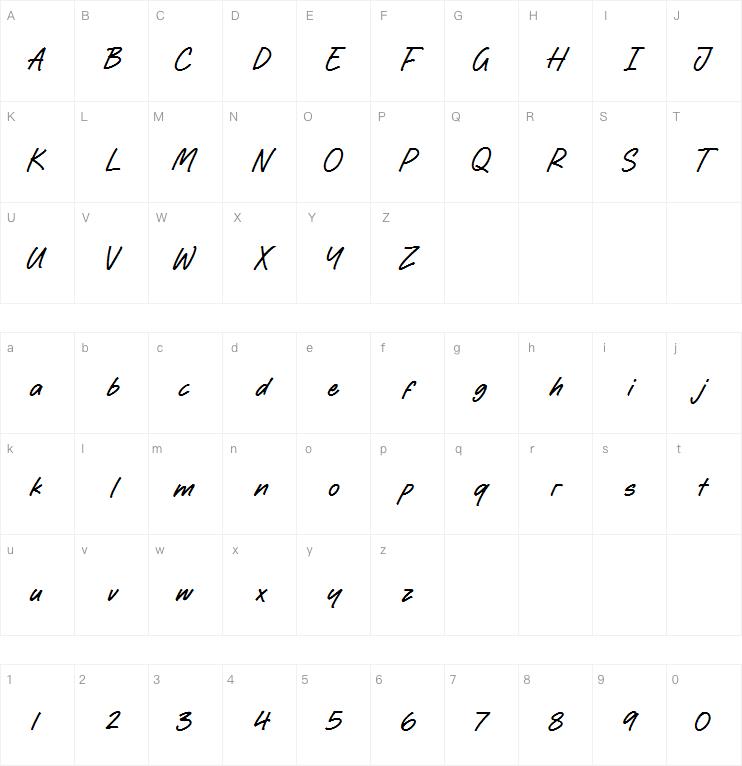 Harvest cake字体