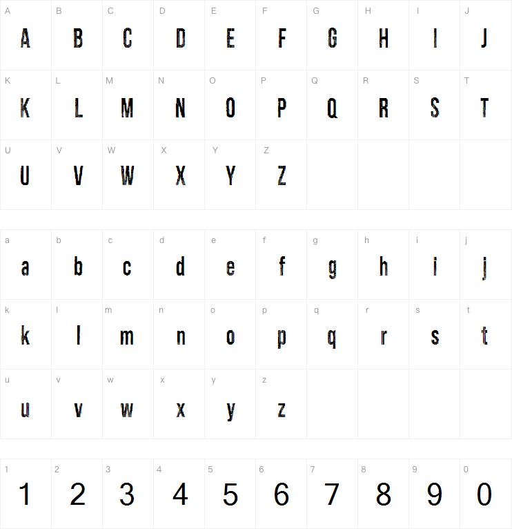 Sd noise字体