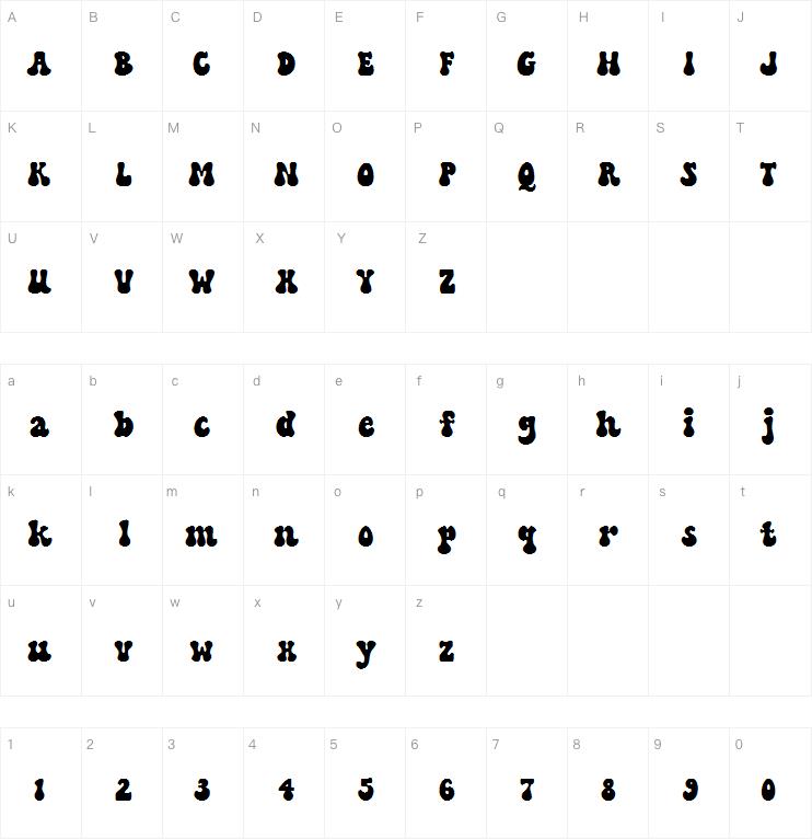 Bloom Lover字体