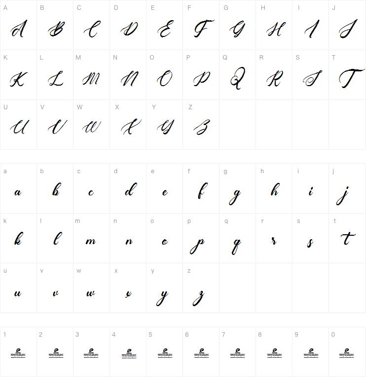 Writtenson字体