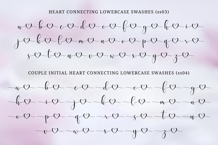 Oliver Sophie字体 4