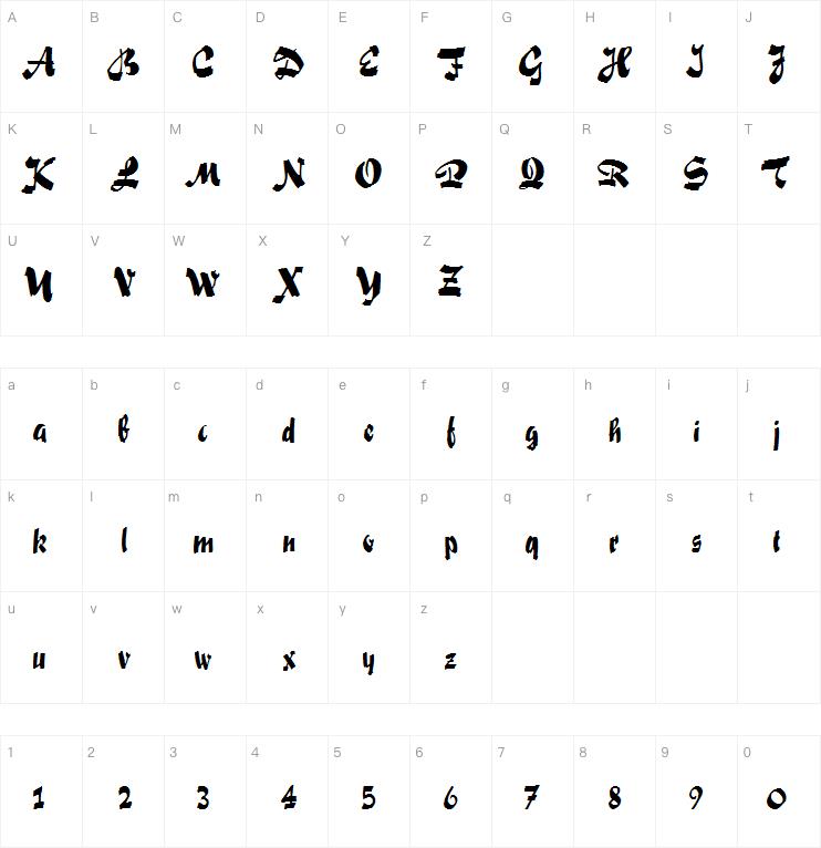 Swashett字体