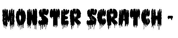 Monster Scratch –