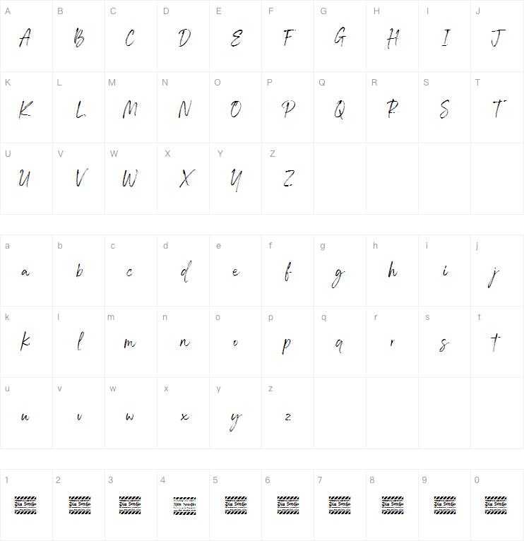 Standing Flower Script字体