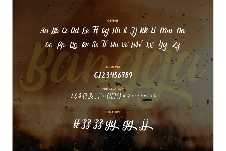 Bangga字体 5