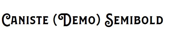 Caniste (Demo) Semibold字体