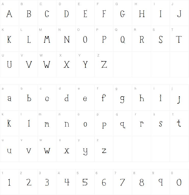 Robot Teacher字体