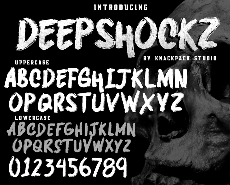 DEEPSHOCKZ   DEMO字体 1