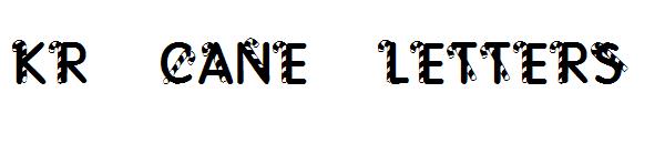 KR Cane Letters字体