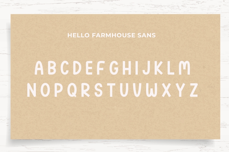 hello farmhouse sans 5