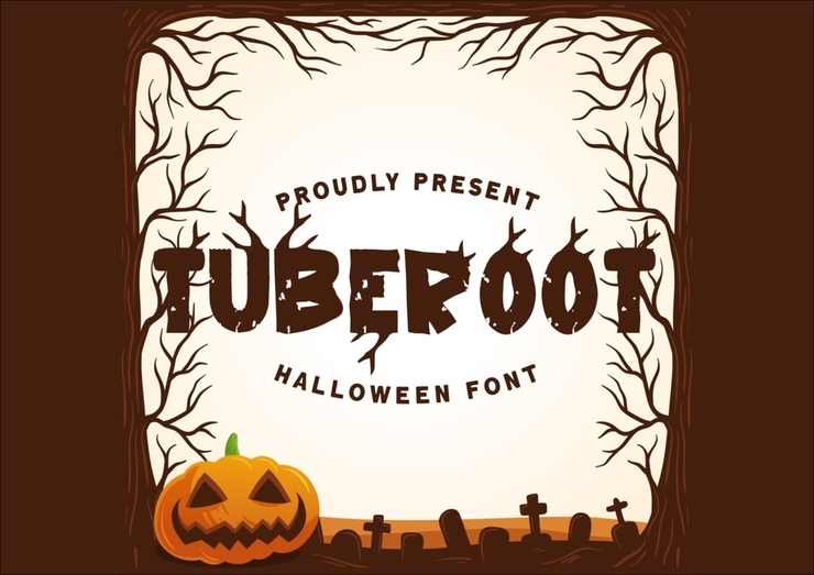 Tuberoot字体 1