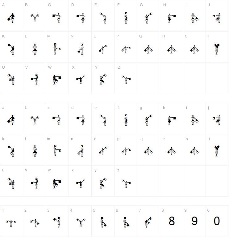 SignFlags字体