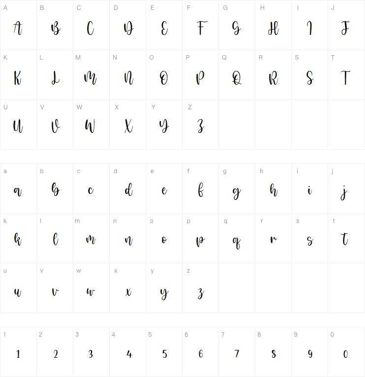 Honeyday字体