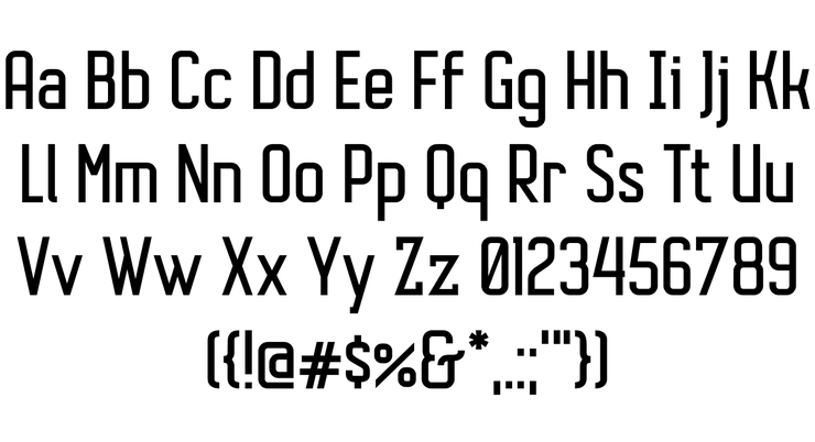 Autobus Bold字体 6