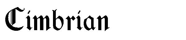 Cimbrian字体