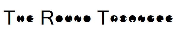 The Round Triangle字体