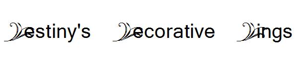 Destiny\’s Decorative Dings字体