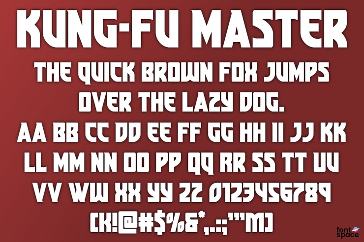 Kung-Fu Master字体 2