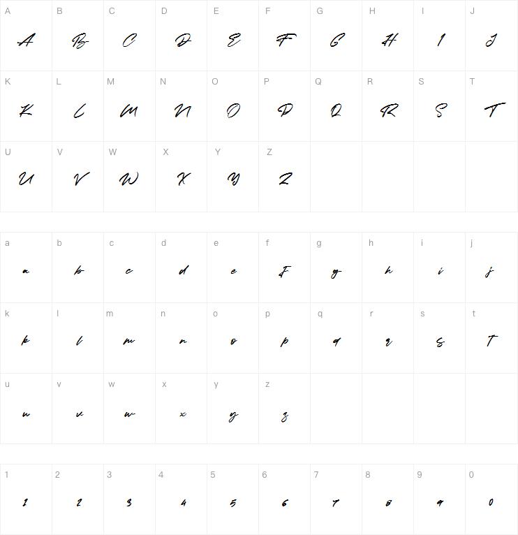 Bakersfield字体