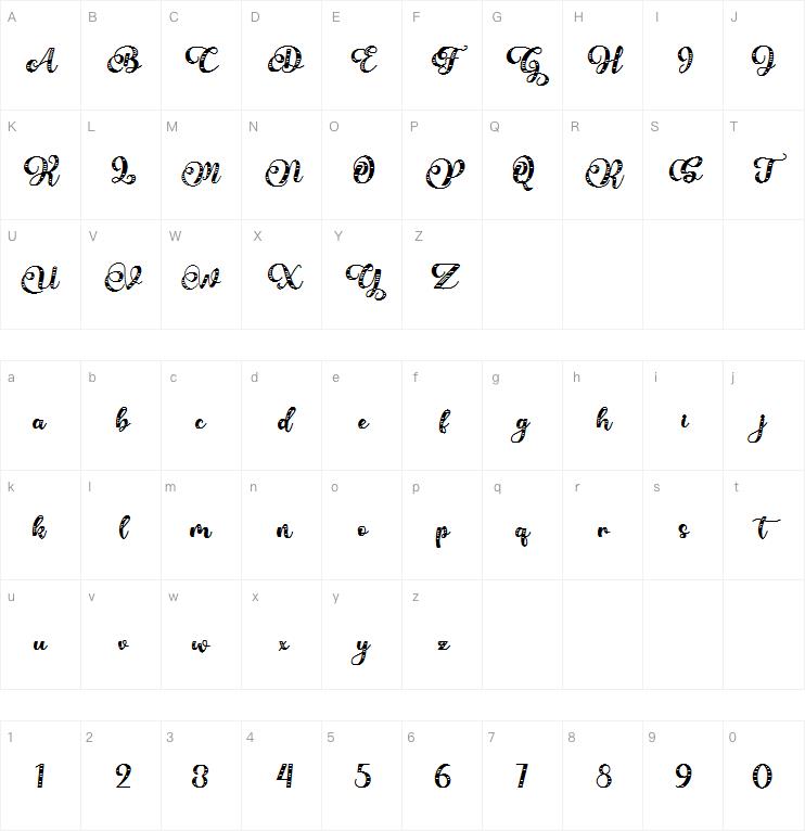 Bellove字体