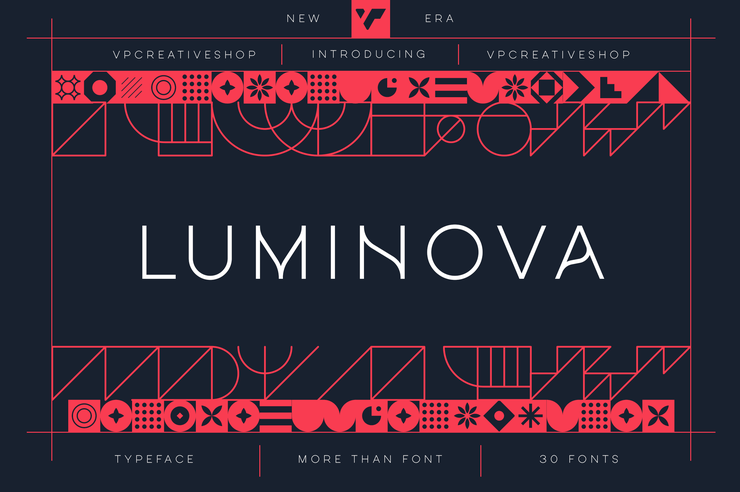 Luminova字体 1