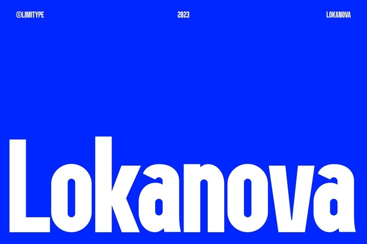 Lokanova std字体 1