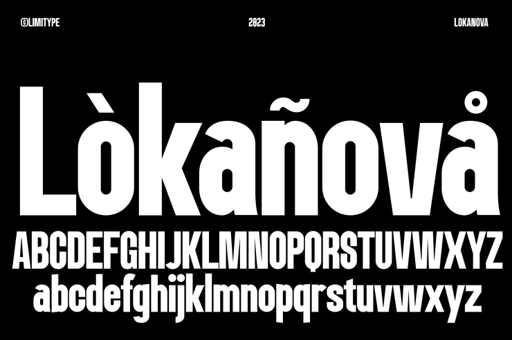 Lokanova std字体 7