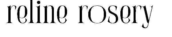 Reline rosery字体