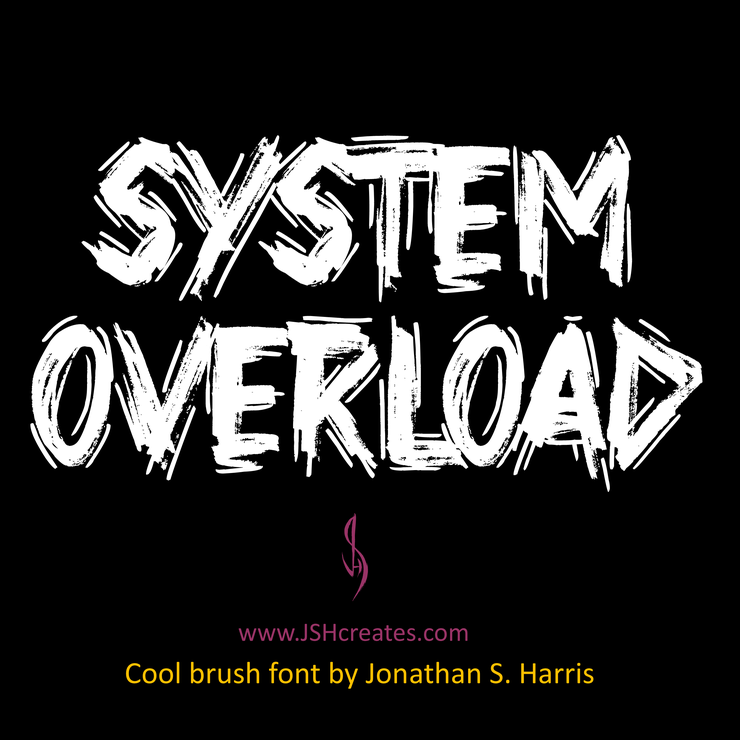 System overload字体 1