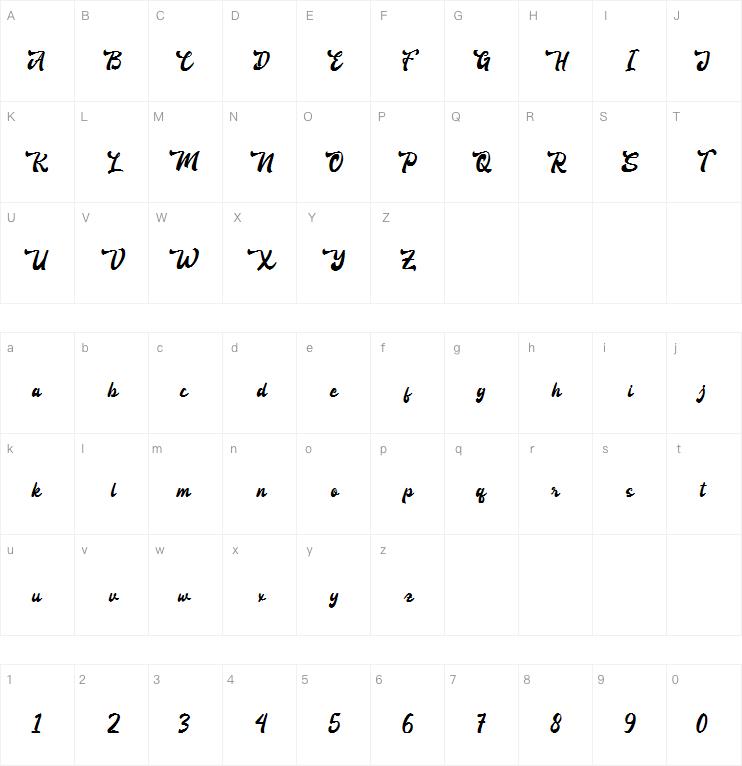 Anteng jatisari字体