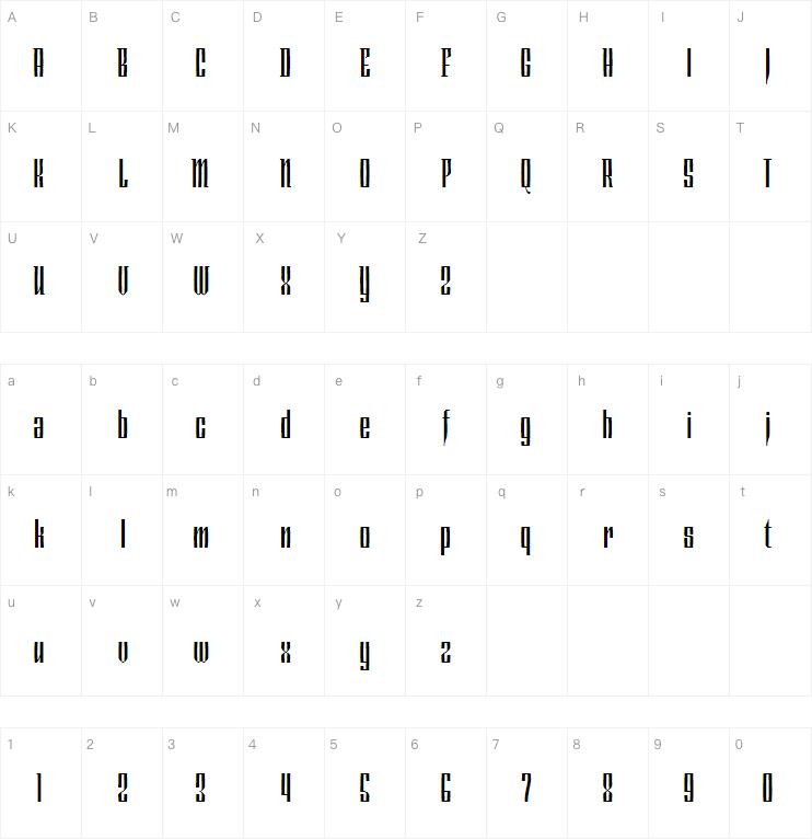 Kroegbainder字体