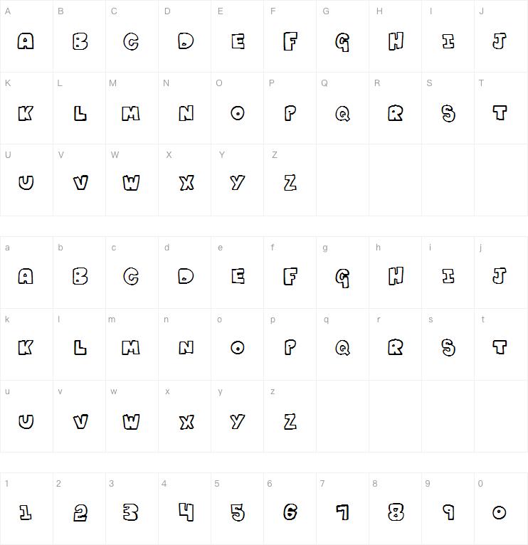 Kartoons字体