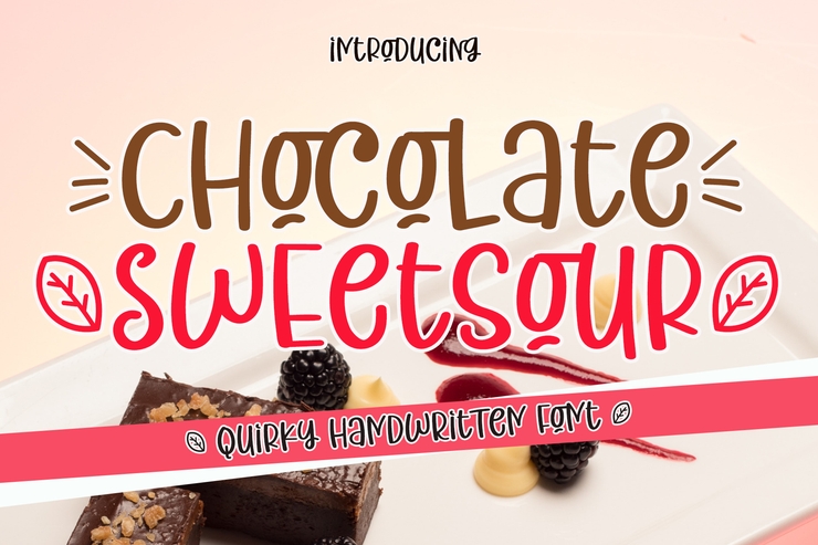 Chocolate Sweetsour字体 1